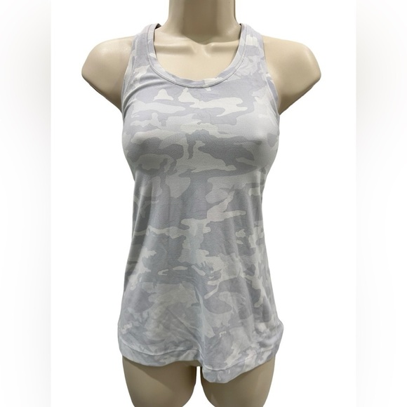Lululemon Cool Racerback in Incognito Camo Jacquard Alpine White Starlight - Picture 6 of 9